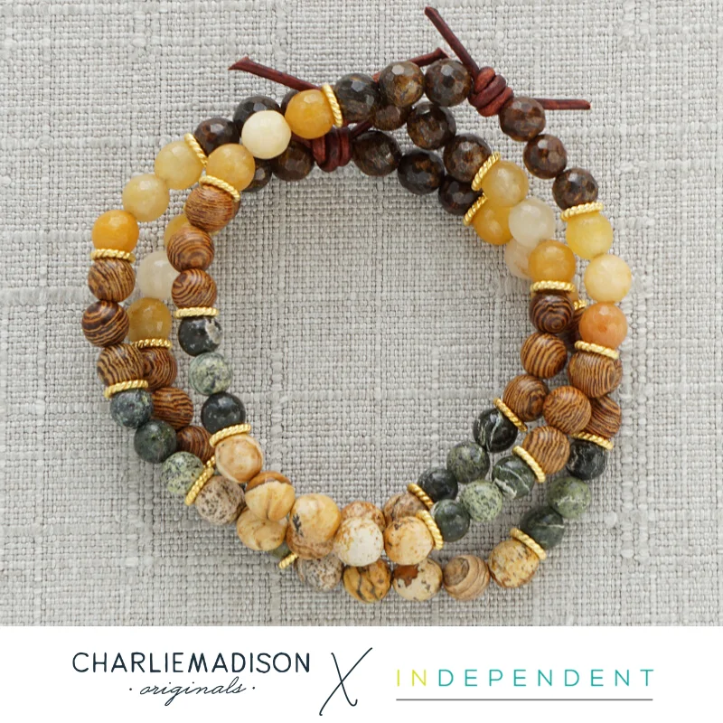 handmade bracelets for women -Be Well Mini Bracelet | Independent X Charliemadison Collaboration