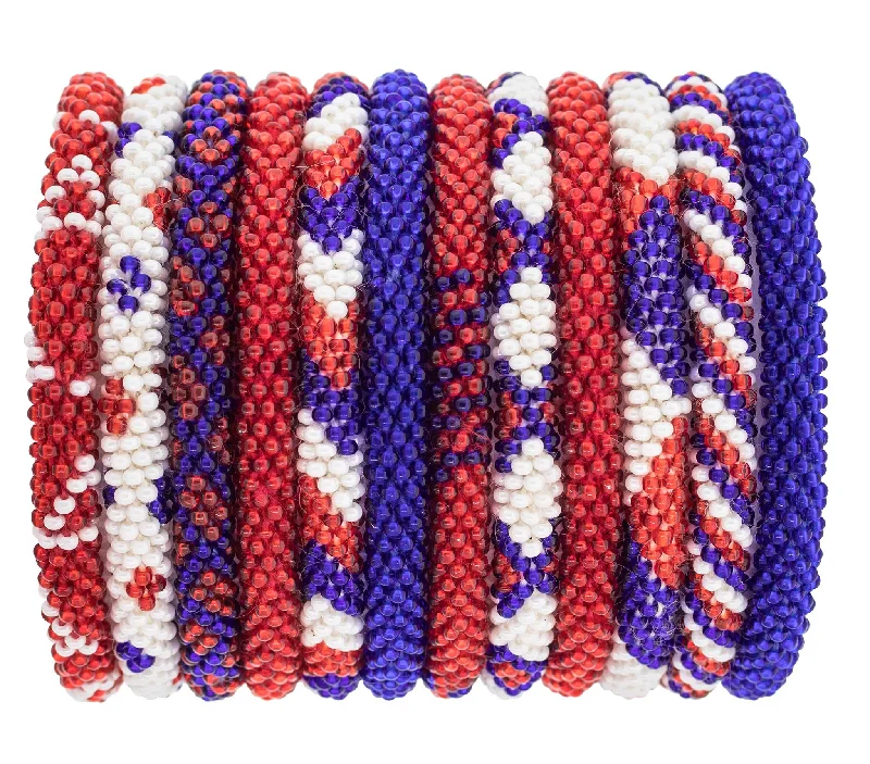 astrology bracelets for women -Roll-On® Bracelets <br> Red, White, & Blue