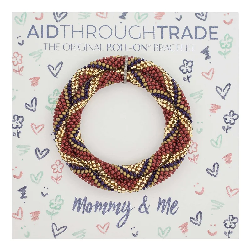 trendy bangles for women -Mommy & Me Roll-On® Bracelets <br> Earthberry