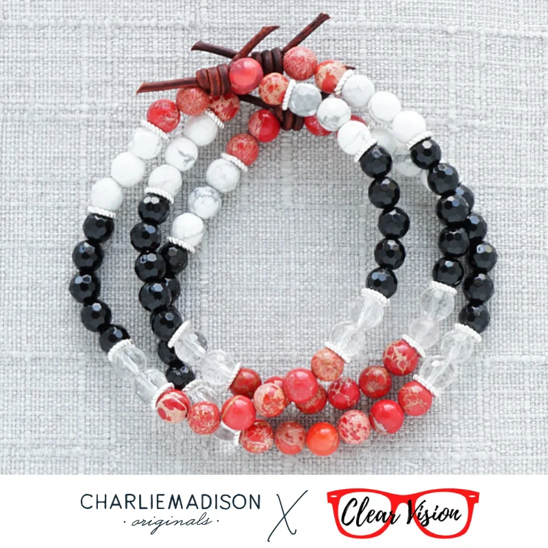 crystal bracelets for women -Clarity Bracelet | Clear Vision Consulting X Charliemadison Collaboration