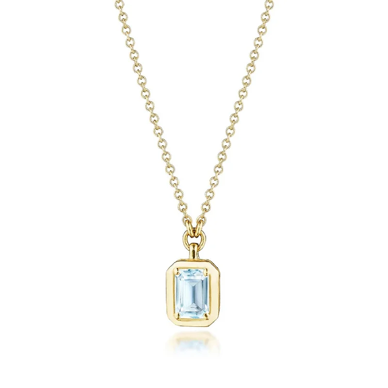 high-end necklaces for women -TACORI Allure | Sky Blue Topaz Necklace - 0.7ct FP812VEC55X4BTY