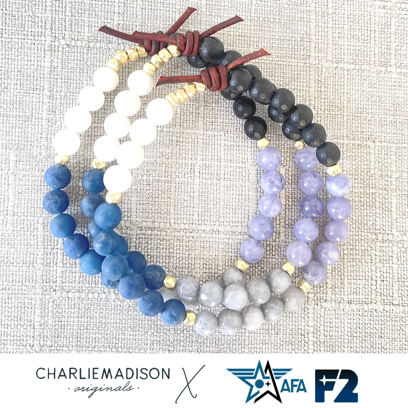 anniversary bracelets for women -United Forces & Families Bracelet | AFA/F2 X Charliemadison Collaboration