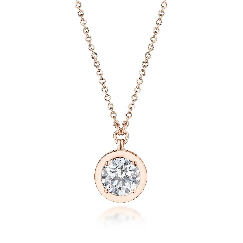 celebrity style necklaces for women -TACORI Allure | Diamond Necklace - 1ct FP812RD65LDPK