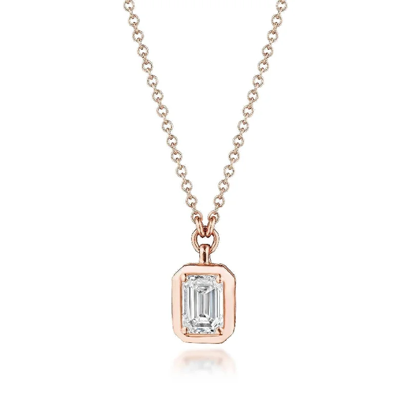 inspirational necklaces for women -TACORI Allure | Diamond Necklace - 0.5ct FP812VEC55X4LDPK