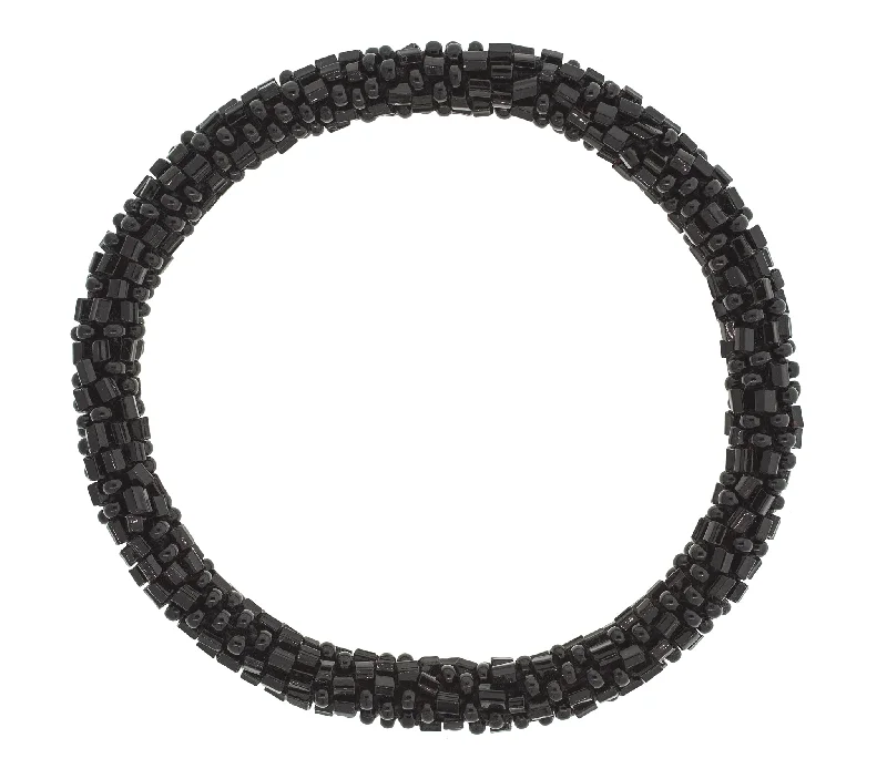 natural stone bracelets for women -Roll-On® Bracelet <br> Black Velvet