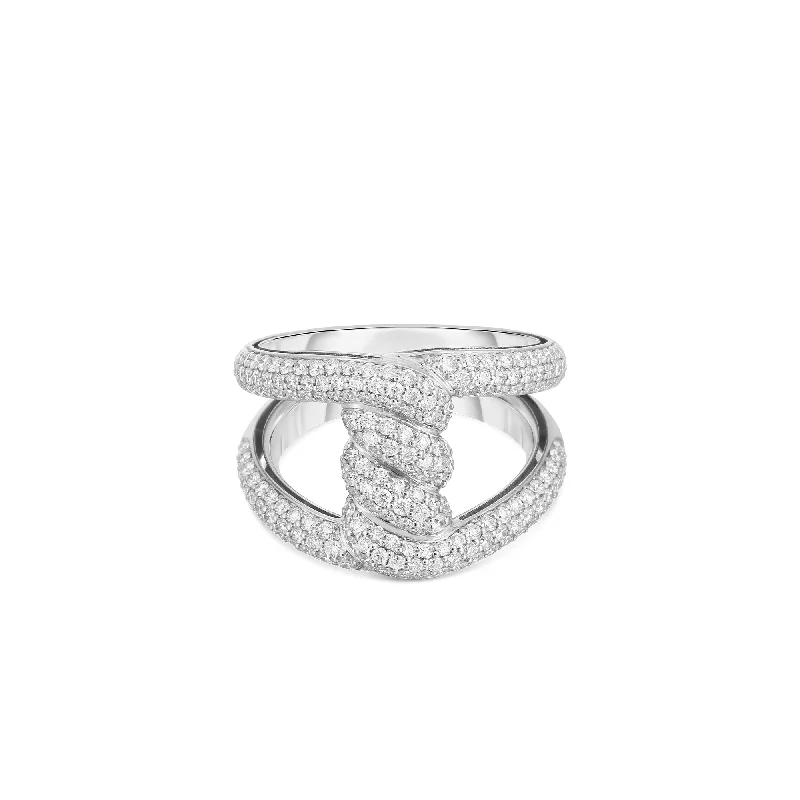 Women's rings lunar-chic-Diamond Cialoma Ring