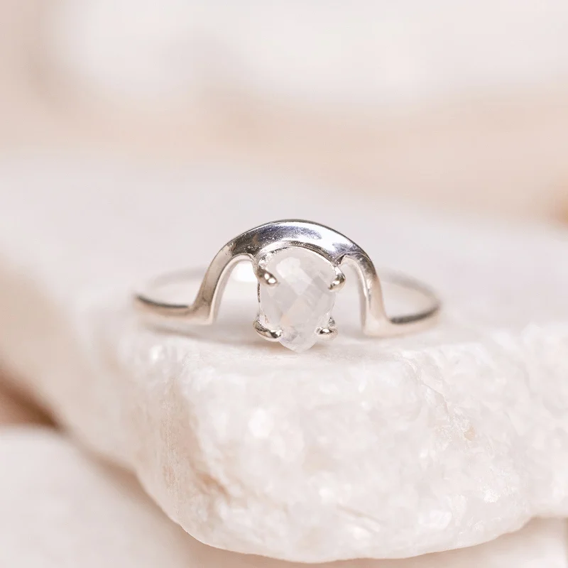 Women's rings celebratory-glint-Arc Ring