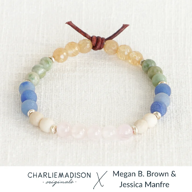 luxury gold bracelets for women -Raised Together Mini Bracelet | A Collaboration with Military Spouses, Megan B. Brown & Jessica Manfre