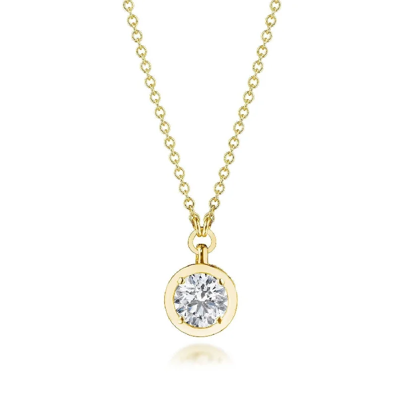 fine jewelry necklaces for women -TACORI Allure | Diamond Necklace - 0.5ct FP812RD5LDY