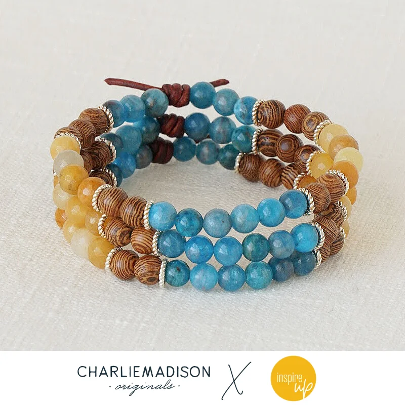 small pendant bracelets for women -Inspire Up Mini Bracelet | Inspire Up Foundation X Charliemadison Collaboration