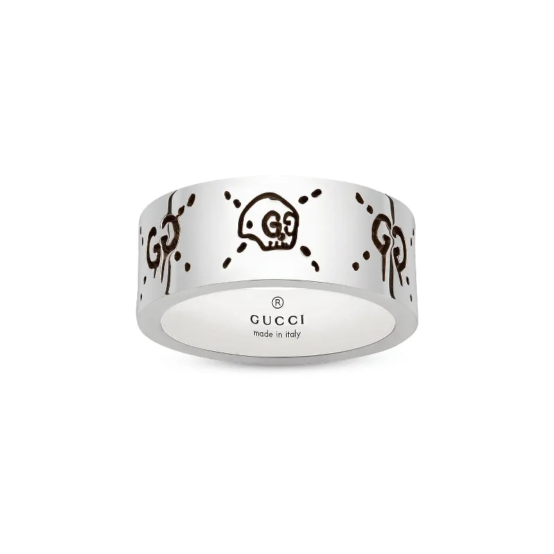 Women's rings crescent-band-Gucci Ghost Ring