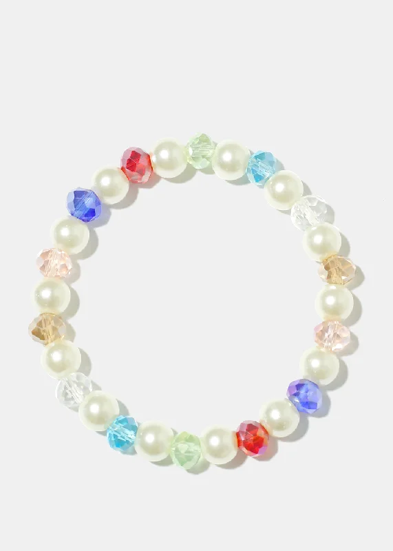 best bracelets for women -Bead & Pearl Bracelet