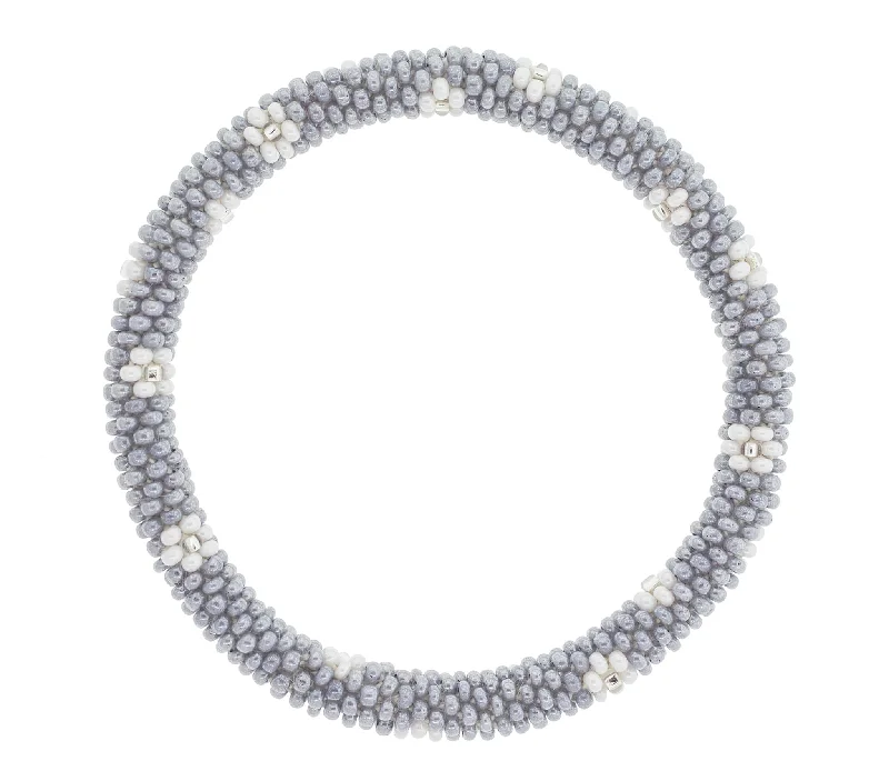 pearl bracelets for women -8 inch Roll-On® Bracelet <br> Daisy