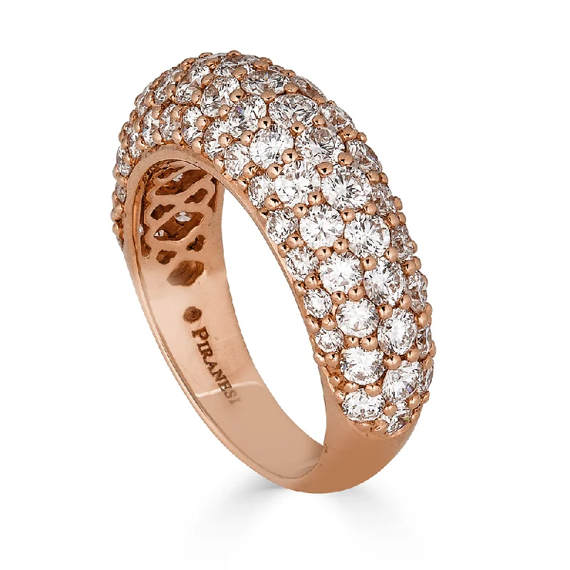 Women's rings Edwardian-echo-Diamond Small Dome Ring