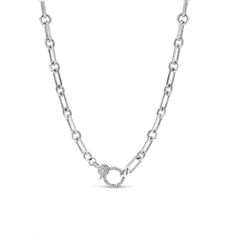 inspirational necklaces for women -Short Soho Chain Layering Necklace  NB000196