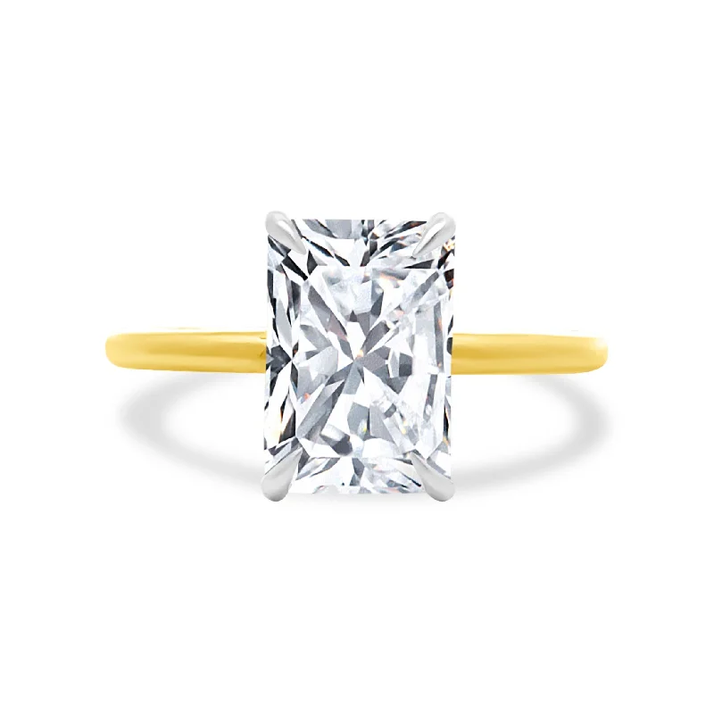 Women's rings lunar-chic-2.51ct Radiant Diamond Solitaire