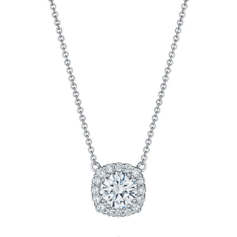 engraved pendant necklaces for women -TACORI Bloom | Full Bloom Diamond Necklace FP803CU5