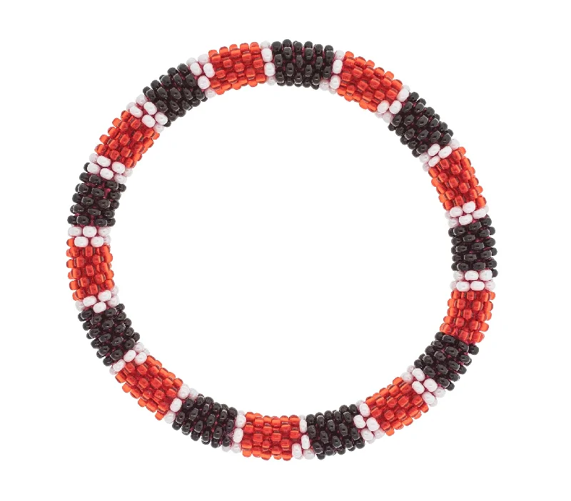 small pendant bracelets for women -Game Day Roll-On® Bracelet <br> Red, Black, & White