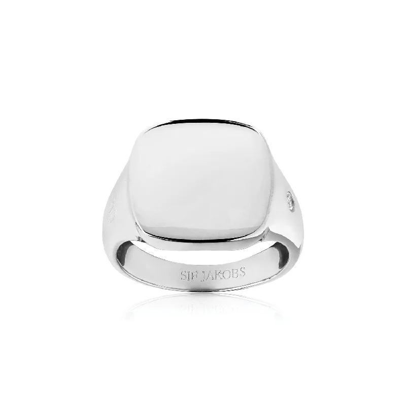 Women's rings timeless-gleam-Ring Follina Pianura Quadrato