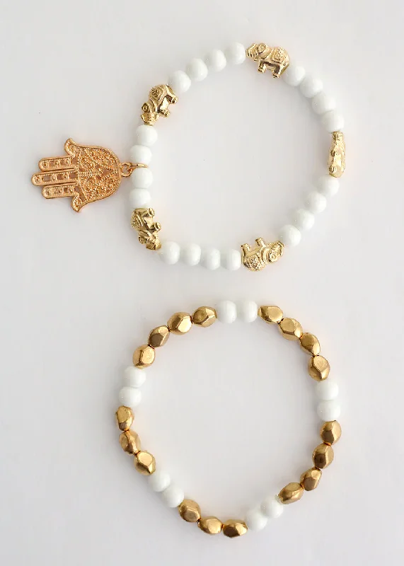 White/gold