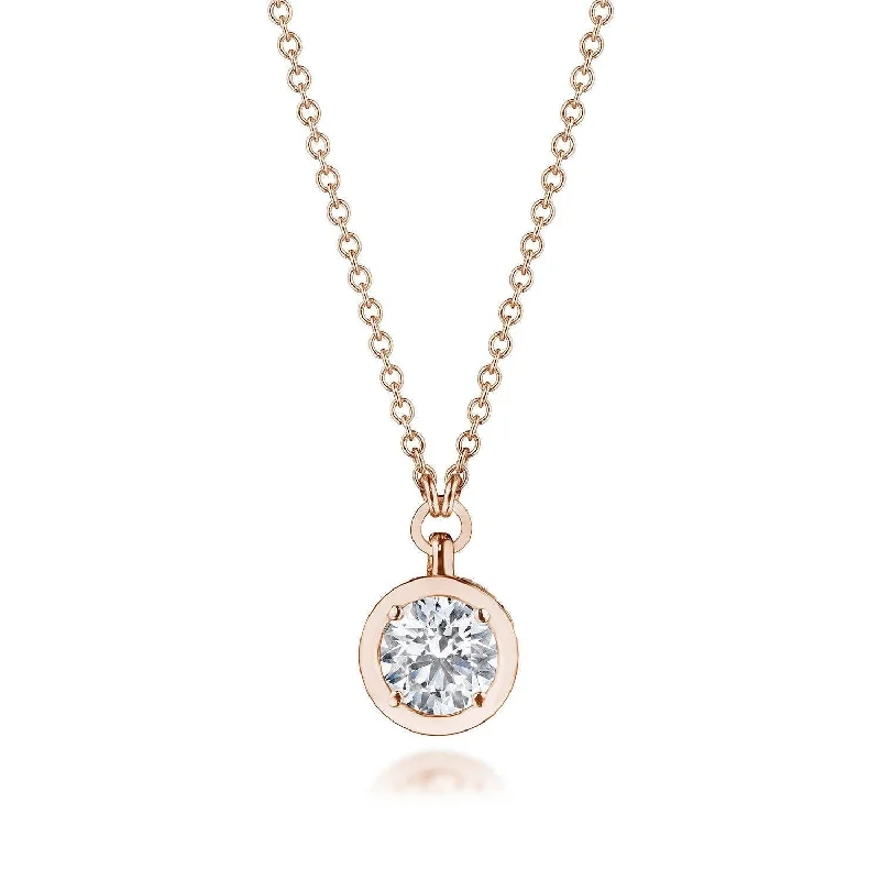 opal necklaces for women -TACORI Allure | Diamond Necklace - 0.5ct FP812RD5LDPK