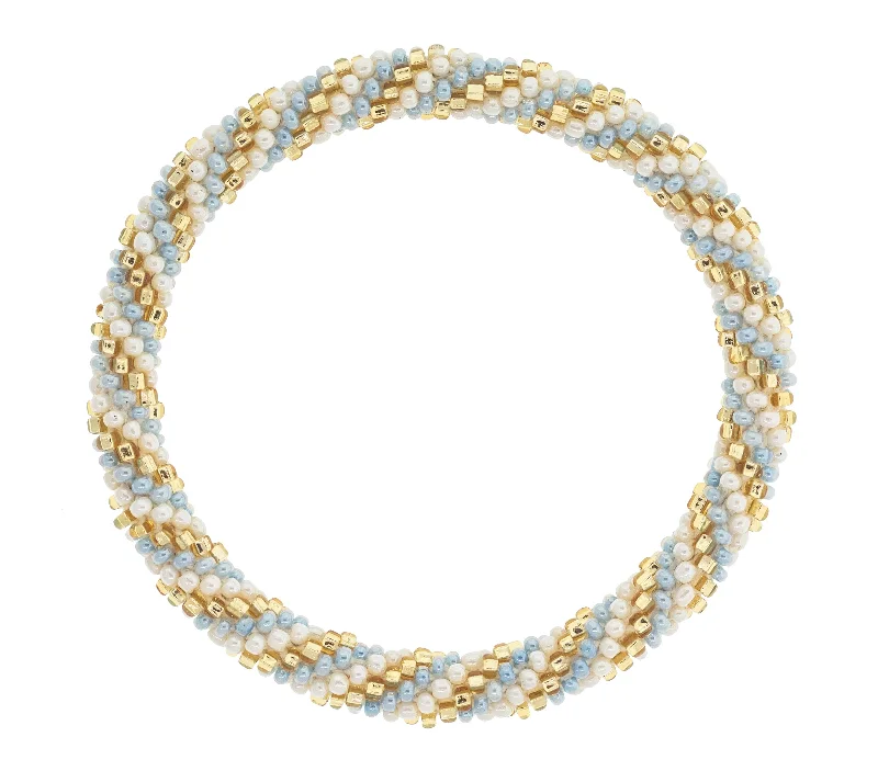 dainty bracelets for women -8 inch Roll-On® Bracelet <br> Santorini Sun