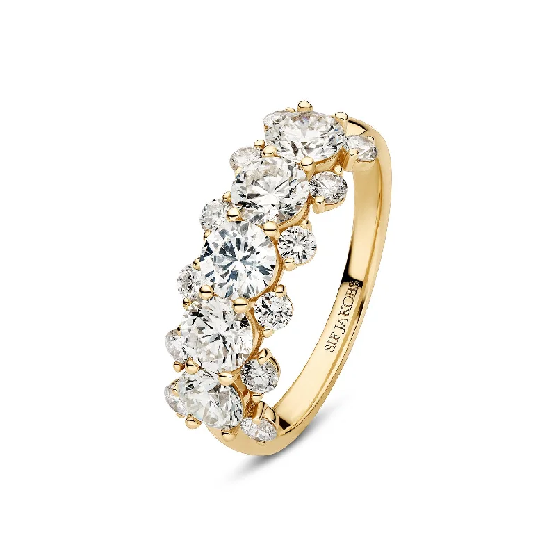 Women's rings luxe-everyday-Ring Fior Grande - with lab-grown diamonds