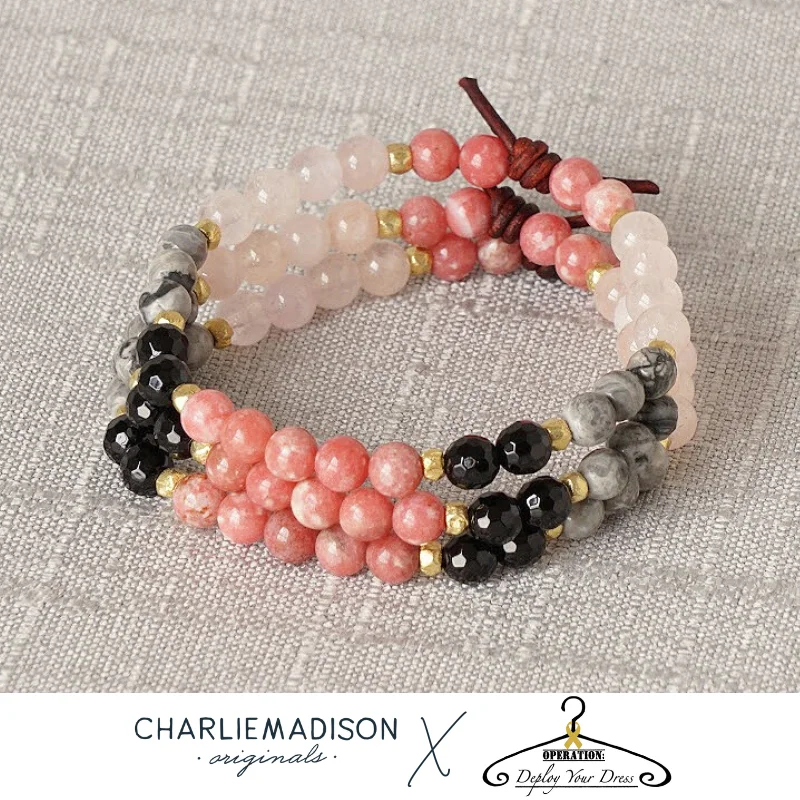 boho bracelets for women -Operation Deploy Your Dress Mini Bracelet | ODYD X Charliemadison Collaboration