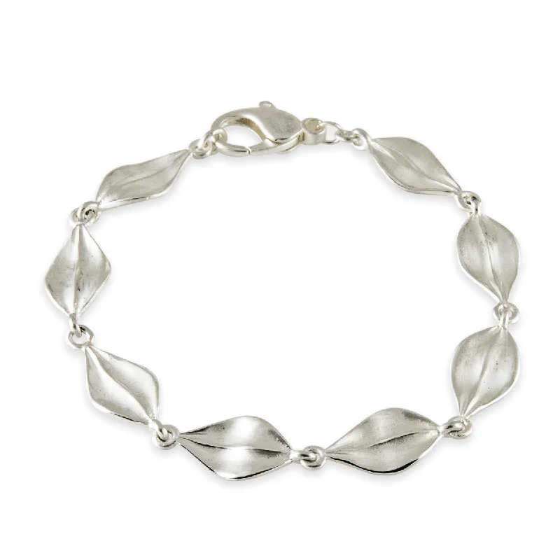 pearl bracelets for women -Leaf Bracelet