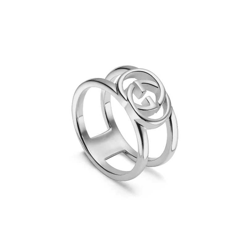 Women's rings subtle-hue-Interlocking G Ring